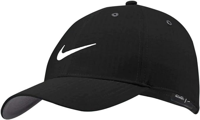 Nike Golf Tech Swoosh Cap Onesize Black | Amazon (US)