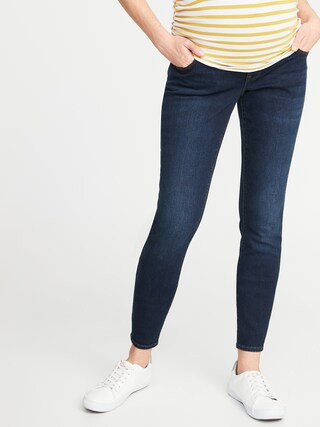 Maternity Full-Panel Skinny Jeans | Old Navy (US)