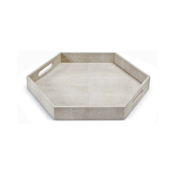 Shagreen Hex Tray | Scout & Nimble