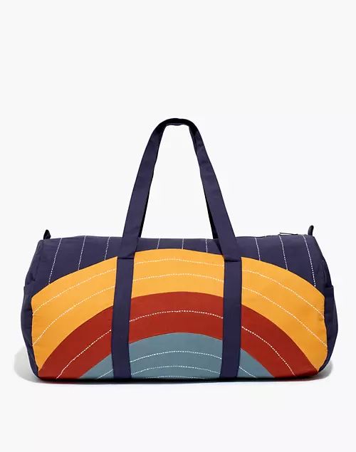 Anchal® Organic Cotton Eclipse Weekender Duffel Bag | Madewell