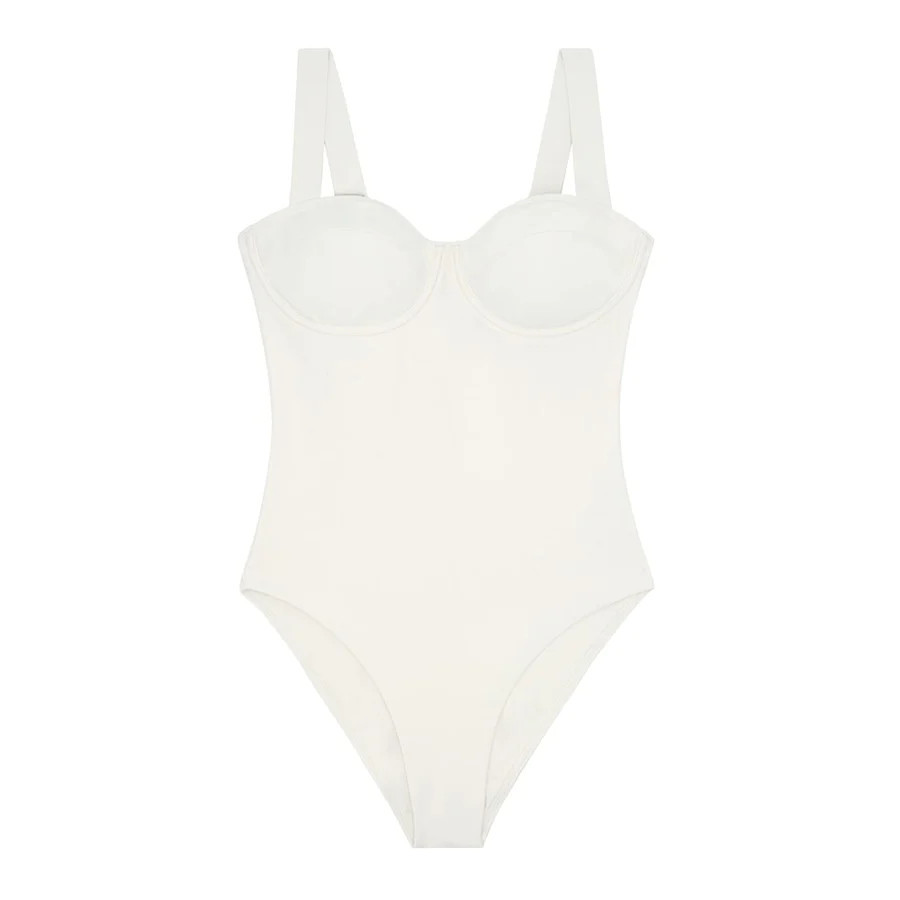 minnow x daphne oz women's vanilla one piece | minnow