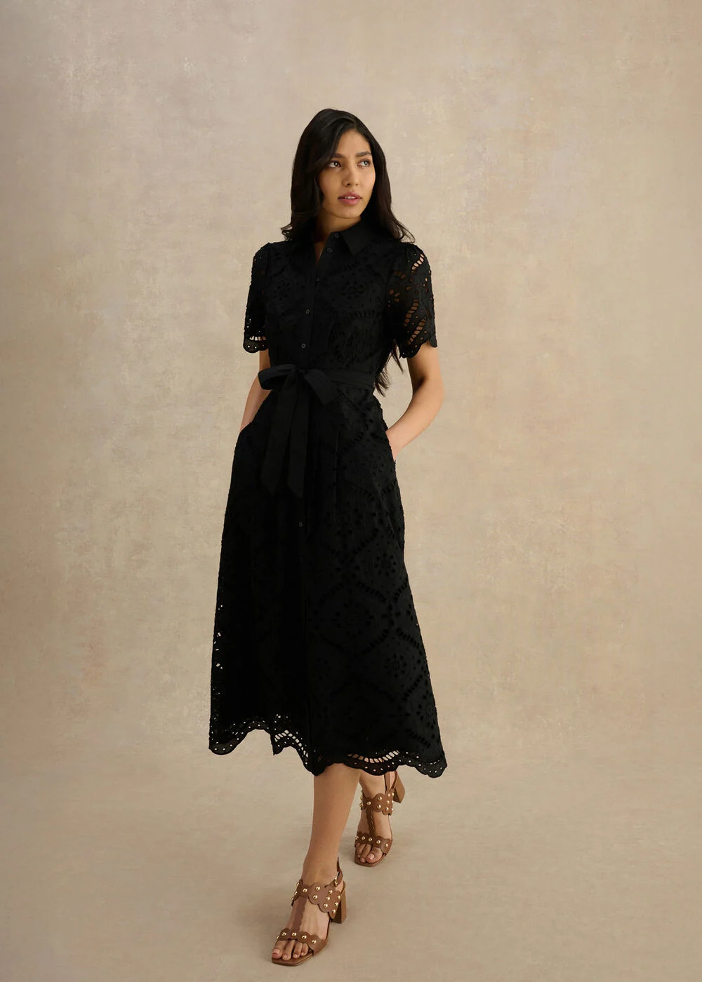 Willa Broderie Dress | Hobbs UK | | Hobbs