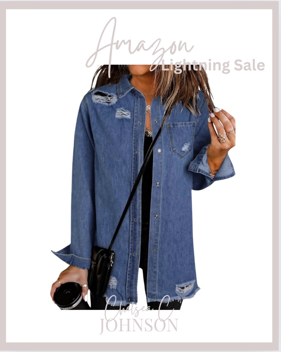 Oversized boyfriend jean jacket. More options available  

#LTKFallSale #LTKSaleAlert #LTKSeasonal