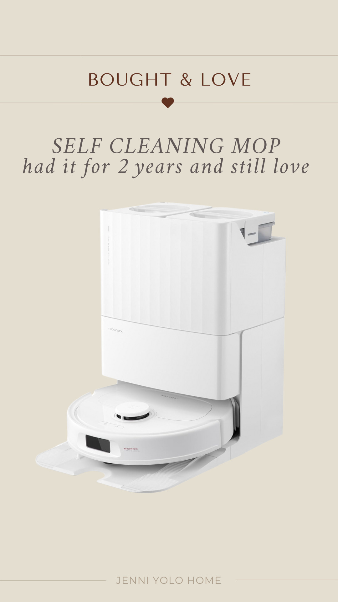 I got this robo vacuum and mop a couple years ago and we still love it! It has a dock that it self empties when full so you can have if run while you leave for the day and come back to clean floors. Great for homes with pets and kids!

#LTKdayinmylife #LTKmomlife #LTKHome