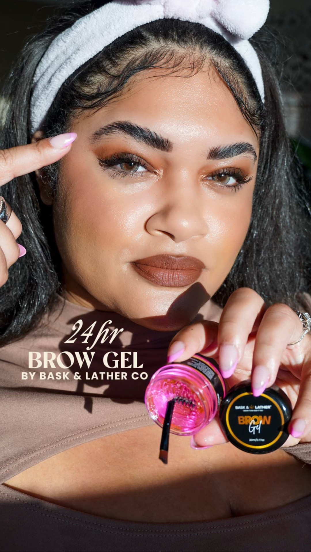 ✨ 24-Hour Brow Gel?! Yes please 😍
If you love natural, full brows that actually stay in place all day this one’s for you!

The @baskandlatherco 24-Hour Eyebrow Gel gives a strong yet flexible hold without residue or flaking. It’s fast-drying, dries clear, and locks your brows in shape even through sweat, humidity, and long days.

💛 Why I love it:
• 24-hour flake-free hold
• Water + sweat resistant
• Lightweight & non-sticky finish
• Nourishes with castor oil, argan oil, and basil leaf oil to support growth + hydration

My brows feel soft, look lifted, and stay defined all day no stiffness, no crunch, just clean hold and confidence.

launches 11/07/2025 Get yours now from @baskandlatherco 💫
#BaskAndLatherCo #24HourBrowGel #BaskAndLatherCoBrowGel #browtutorial #browtips #ad #eyebrowlamination #eyebrowtutorial

#LTKBeauty #LTKStyleTip #LTKGiftGuide