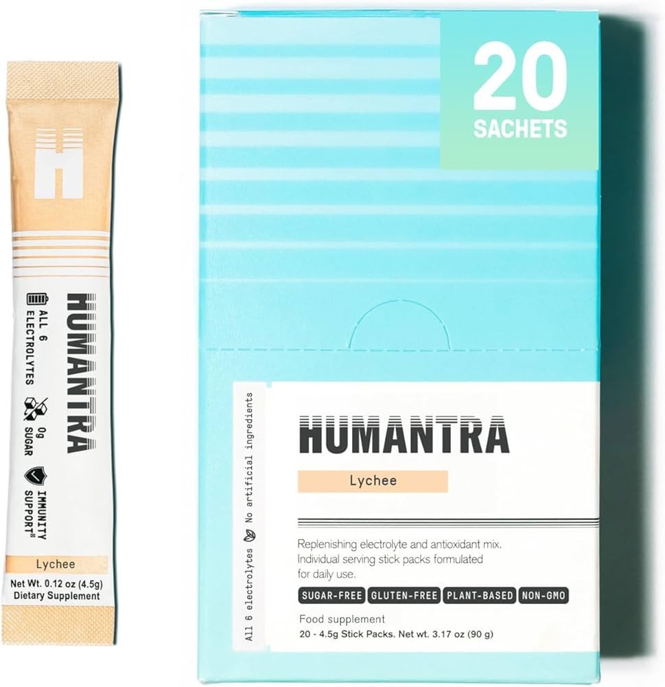 Humantra Hydration Packets | Zero Calorie, Zero Sugar Electrolyte Hydration Multiplier w/Essentia... | Amazon (UK)