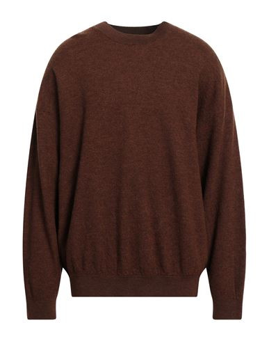 American Vintage Man Sweater Brown Size L/XL Merino Wool | YOOX (US)