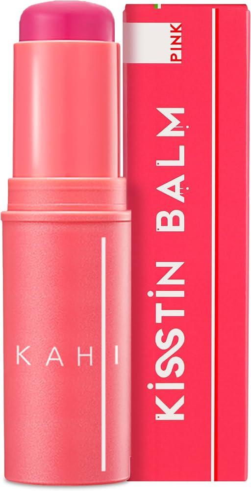 KAHI Kisstin Balm Pink - Skin-Refining Face Balm Moisturizer & Makeup Stick | Nourishing Beauty B... | Amazon (US)