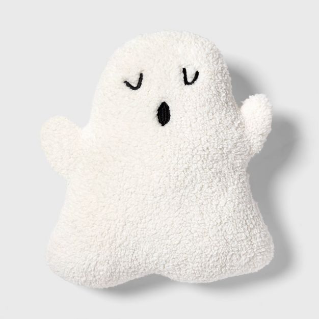Sherpa Ghost Throw Pillow Ivory - Hyde &#38; EEK! Boutique&#8482; | Target