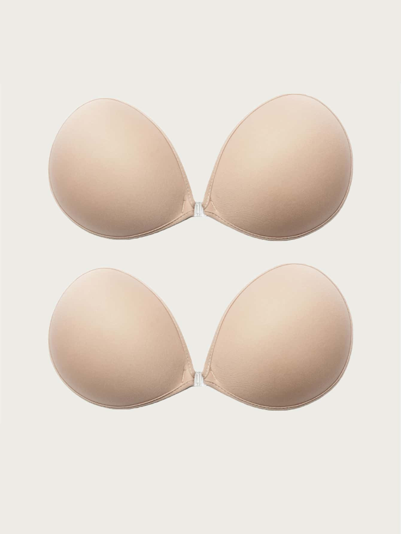 Buckle Front Self Adhesive Bra | SHEIN