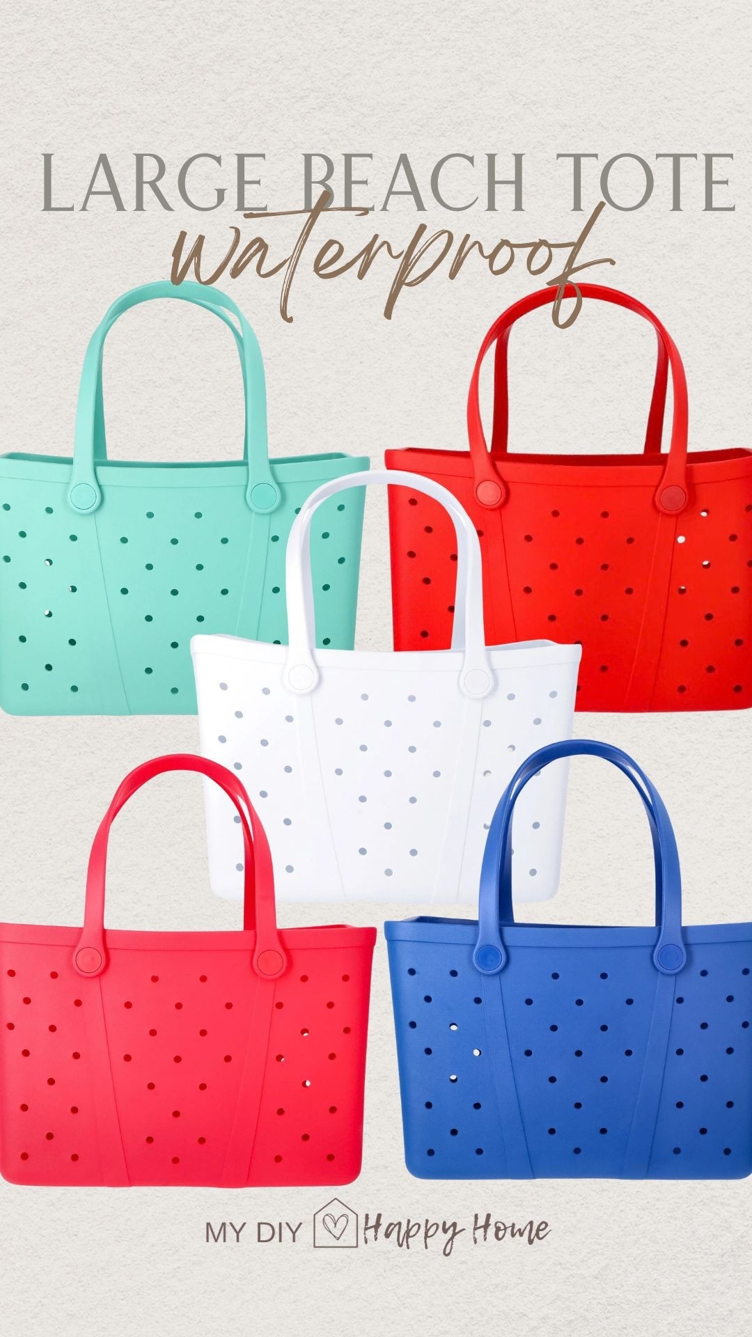 Large waterproof tote - perfect for the pool and beach 
Holds all the essentials 
Easy to rinse out or wipe clean 



#LTKmomlife #LTKSeasonal #LTKKids