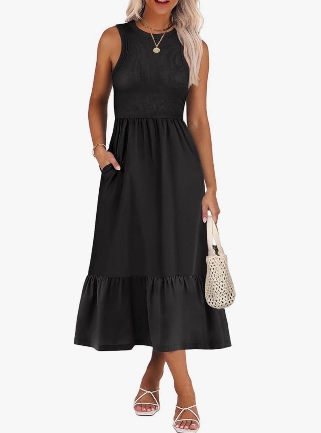 Dress - love how this would transition so well from summer to fall with boots and a jean jacket. And, it comes in so many cute colors. 


#summerdress #falloutfit #datenight #teacheroutfit #amazon #LTKSaleAlert #under25
#LTKSeasonal #LTKU #LTKOver40