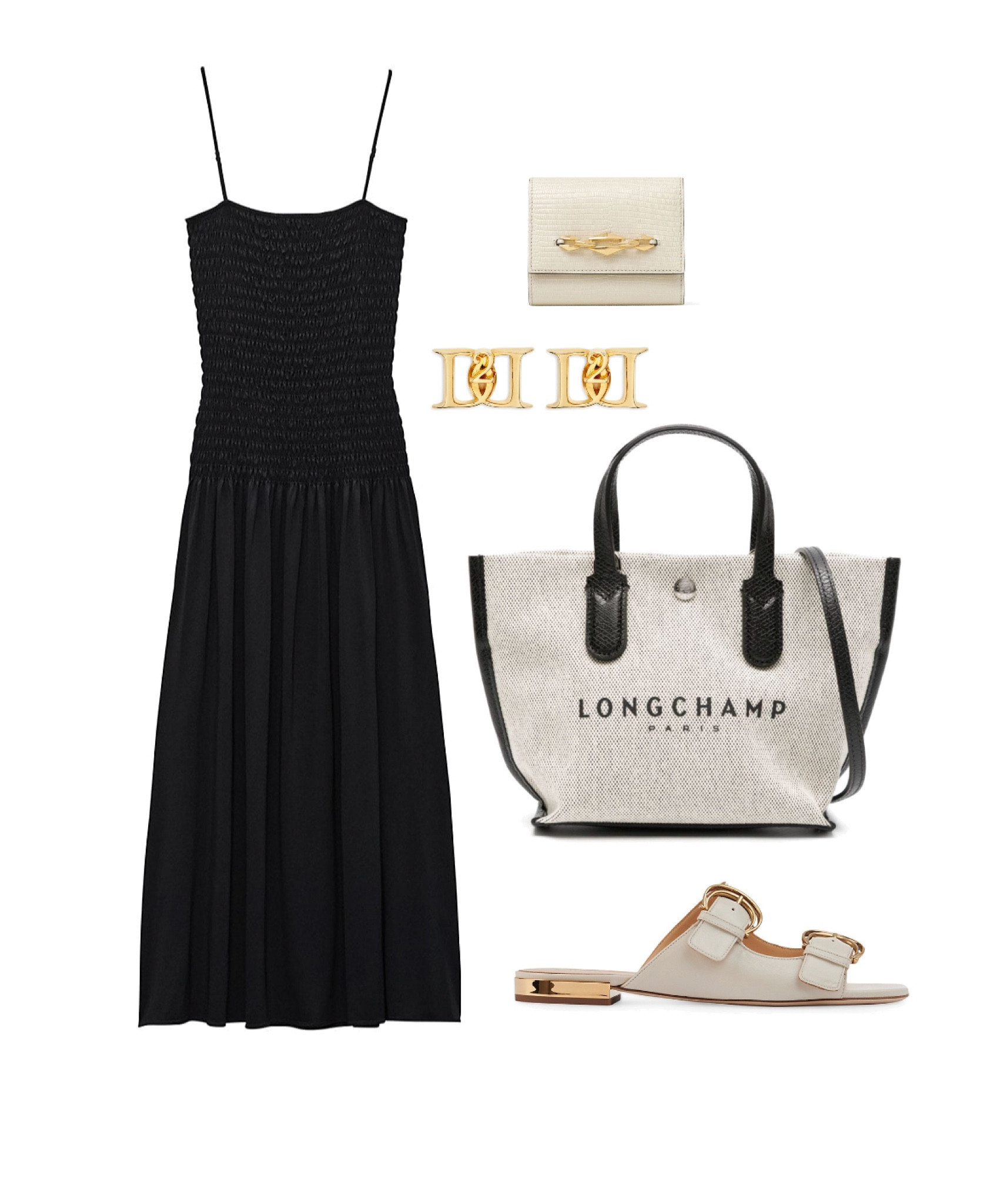 outfit of the day inspo

beach vibes, ootd, longchamp bag, black summer dress, chloé sandals, gold statement jewellery, summer vibes, summer aesthetic 

#LTKtravel #LTKeurope #LTKsummer