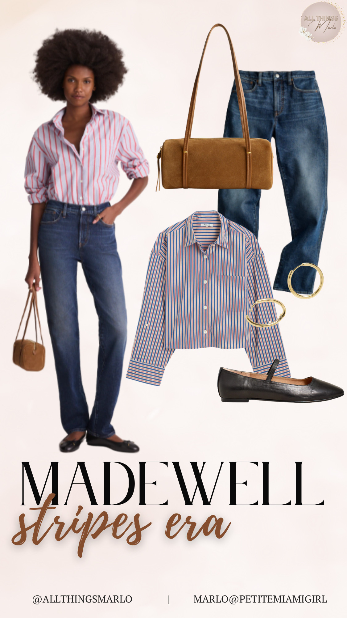 Madewell stripes outfit OOTD 
#casuallook #stripeblouses 
 

#LTKootd #LTKOver40 #LTKgrwm