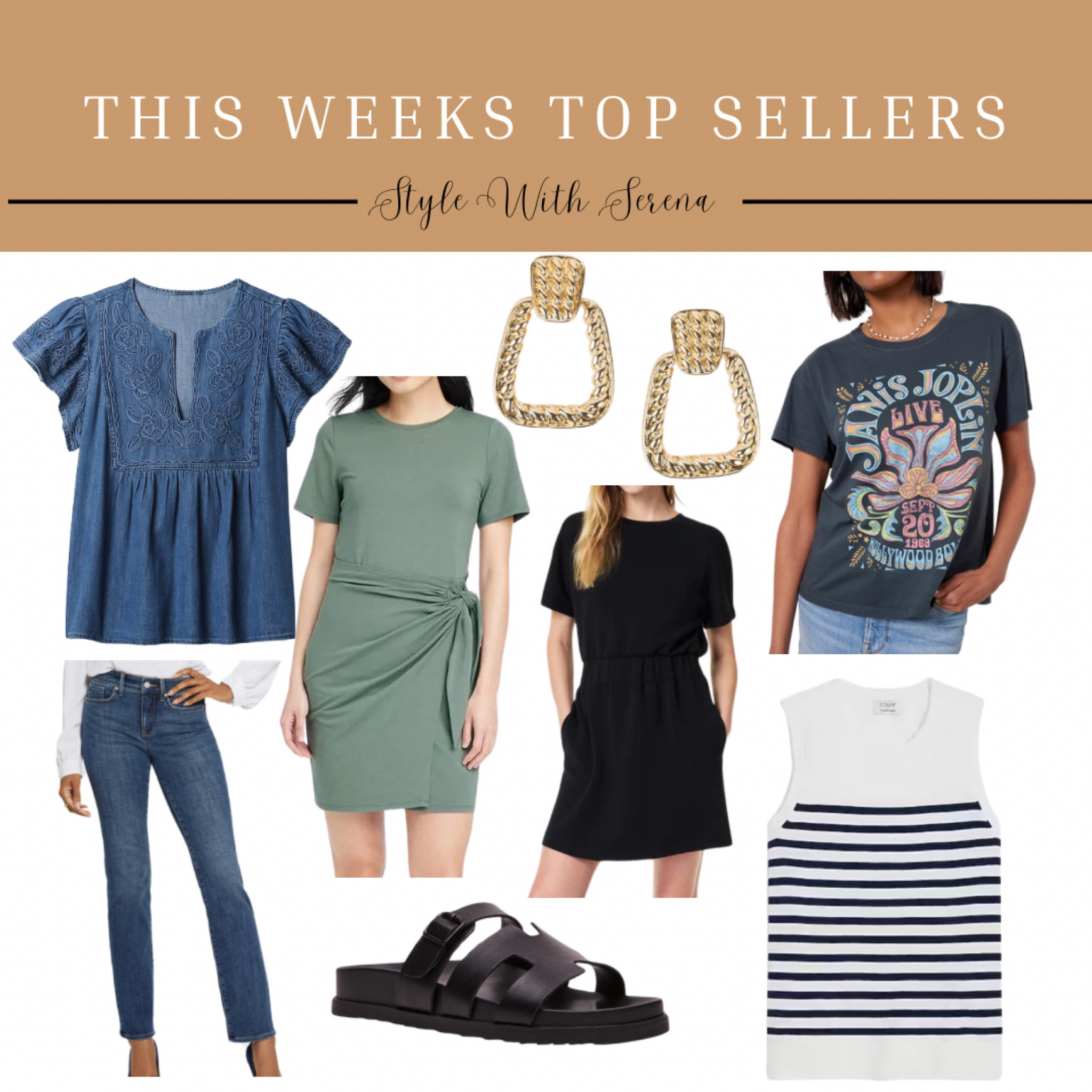 This weeks top sellers, best sellers, target finds, graphic tee, summer outfits, denim, sandals 

#LTKStyleTip #LTKSeasonal #LTKOver40