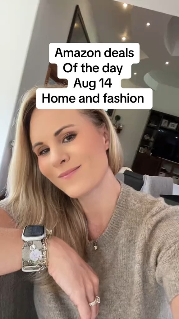 Amazon deals of the day starting with a cute summer tank that would be perfect for the office under a blazer then a matching travel set. This is so perfect for getting out and going on vacation my favorite coat cardigan Pinterest worthy look then a great comfy cozy matching set, followed by another matching set under $20. It’s a steel followed by a great oversize sweatshirt super comfortable then one of my favorite sweaters on major deal a cute, comfy cardigan perfect for teachers or the office a Pinterest worthy cardigan a cute fitted sweater that would be perfect for date night. An absolutely adorable matching set for vacation. Cute little workout athletic wear top some cute platform slippers, a cooling comforter set and a stack storage container for the fridge. 

#LTKFindsUnder50 #LTKSaleAlert #LTKStyleTip