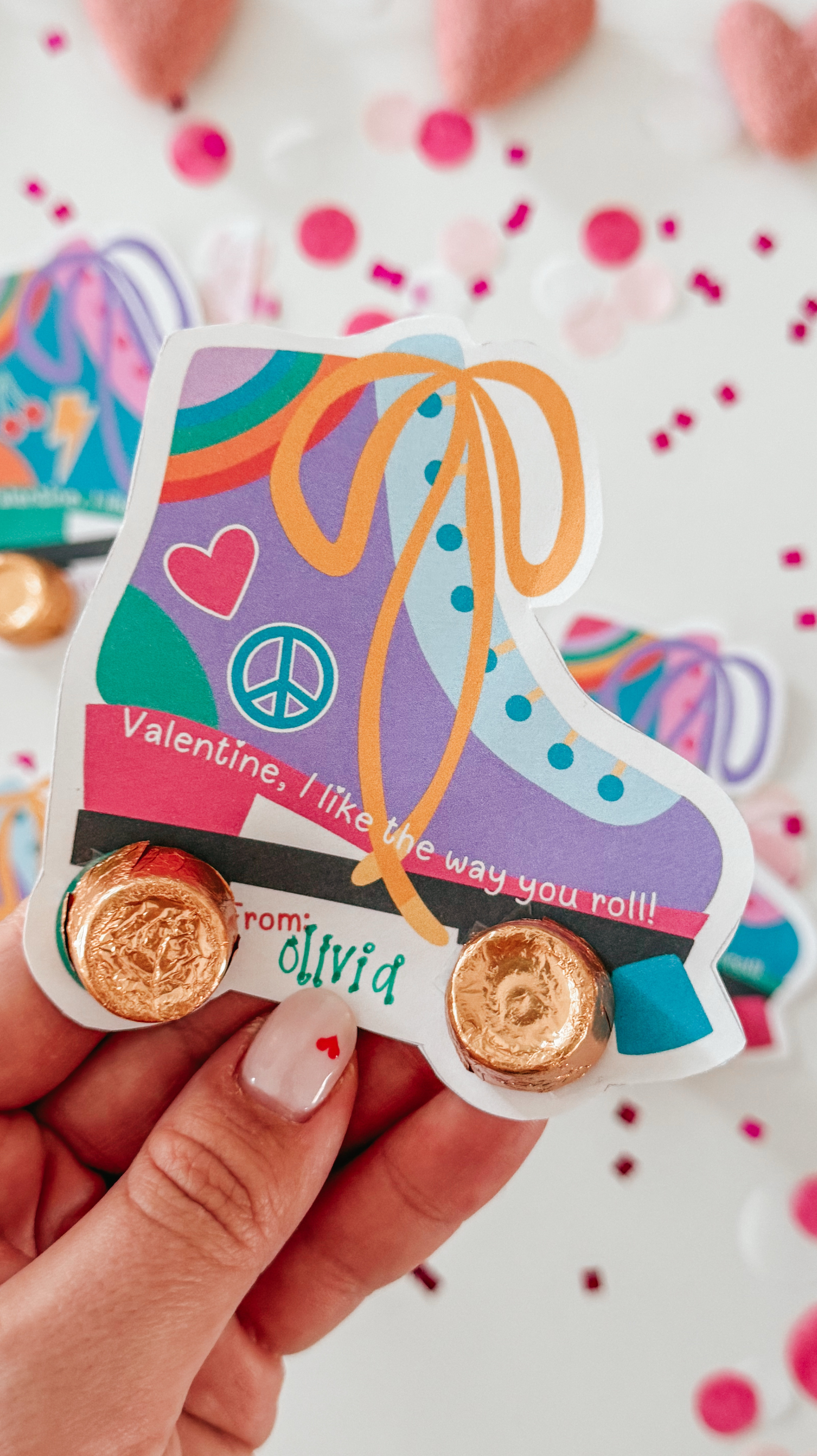 Roller Skate Class Valentines

School Valentine Cards
Roller Skating 
Candy Valentine Gifts

#LTKSeasonal #LTKGiftGuide #LTKKids