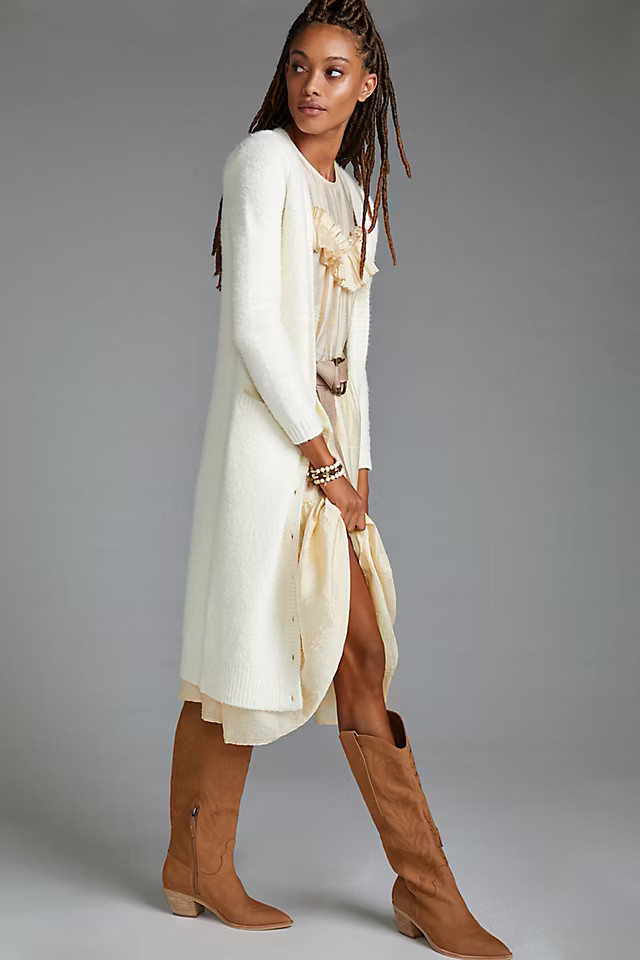 Pilcro Classic Longline Cardigan | Anthropologie (US)