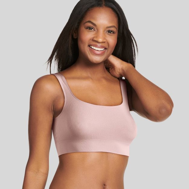 Jockey Generation™ Women's Recycled Seamfree Ribbed Scoop Neck Bralette | Target