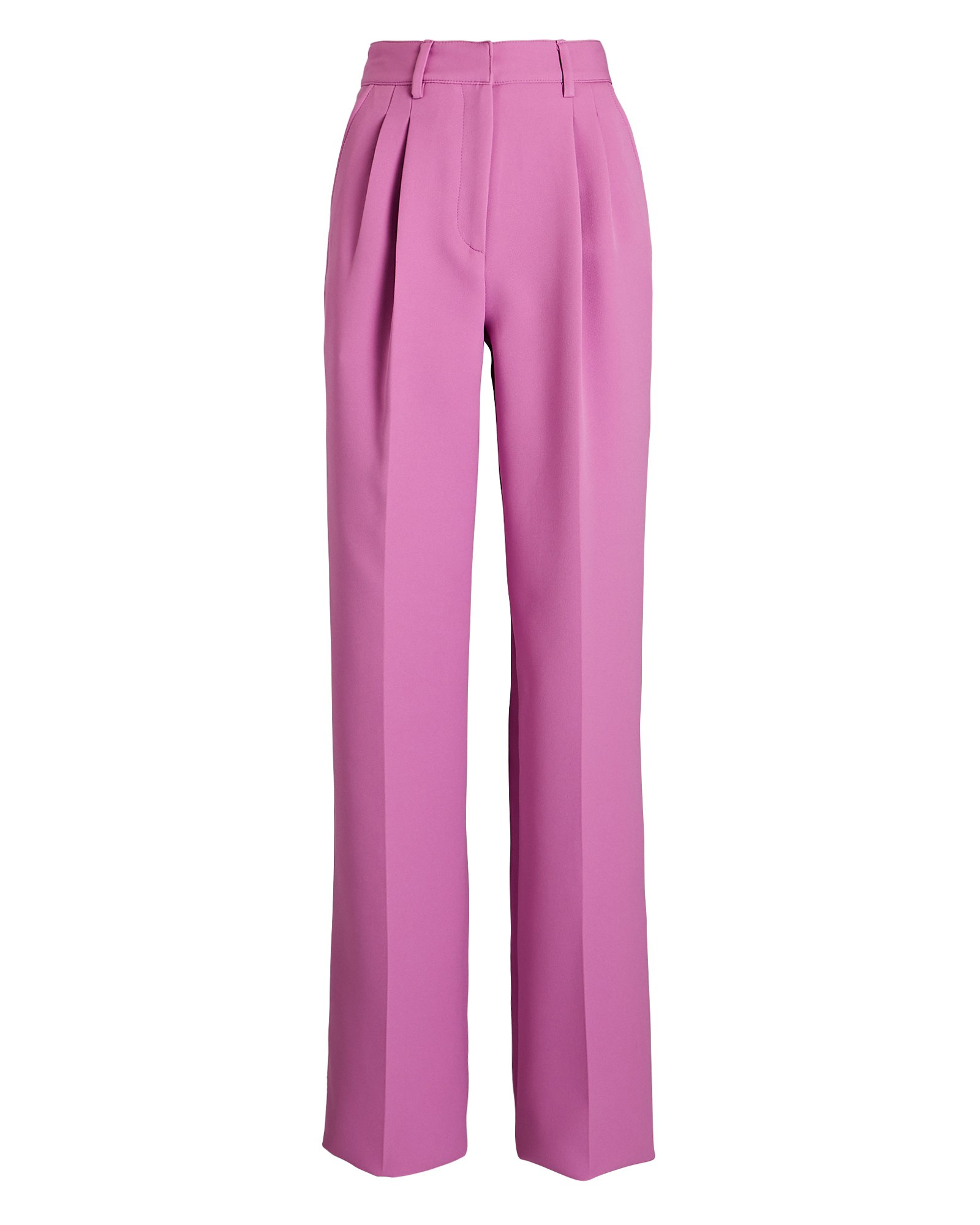 O'Connor Pleated Straight-Leg Pants | INTERMIX
