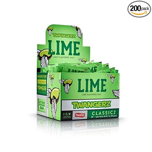 Twangerz Snack Topping, Lime, 1 Gram Packets (Pack of 200) | Amazon (US)