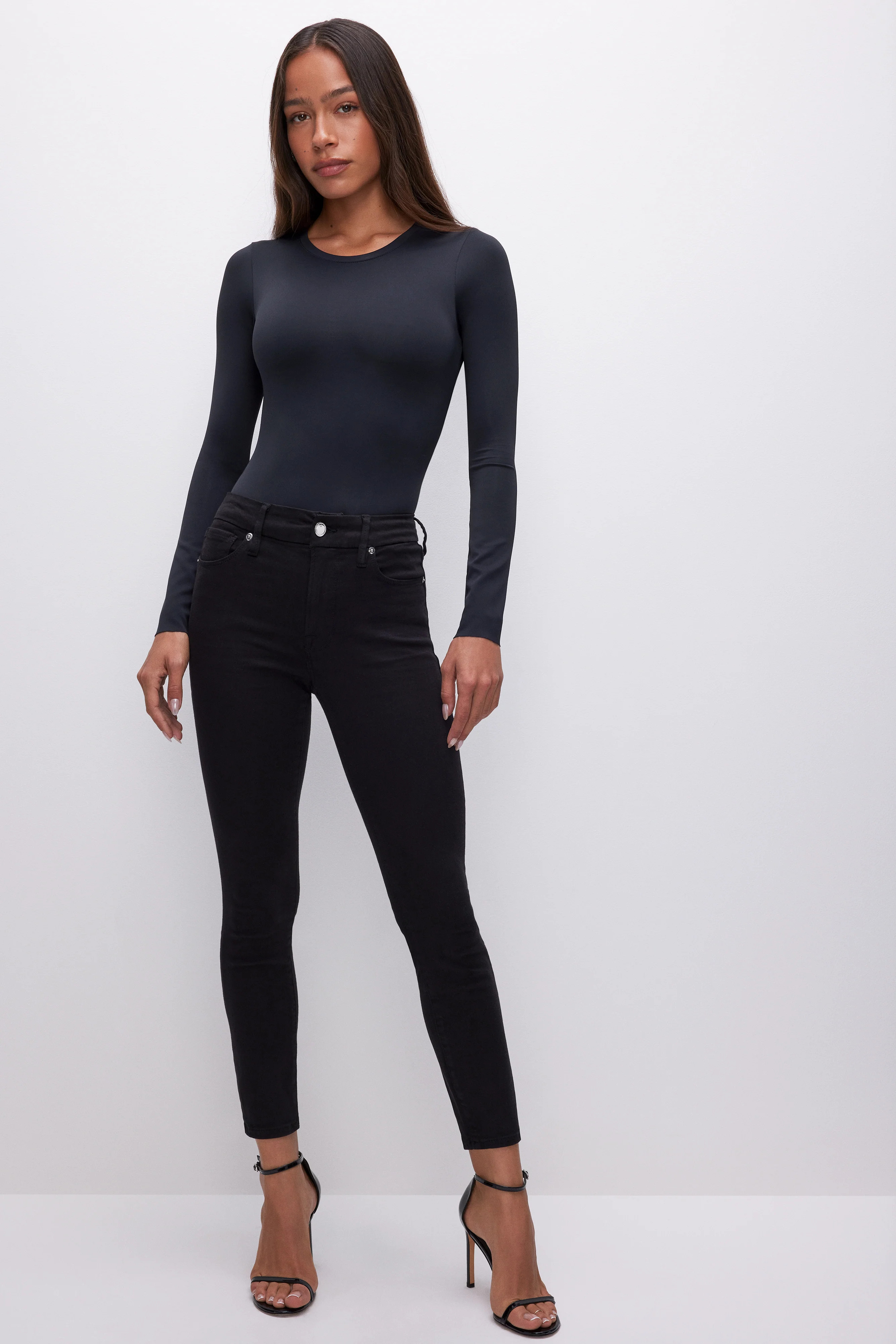 GOOD LEGS SKINNY CROPPED JEANS | Good American