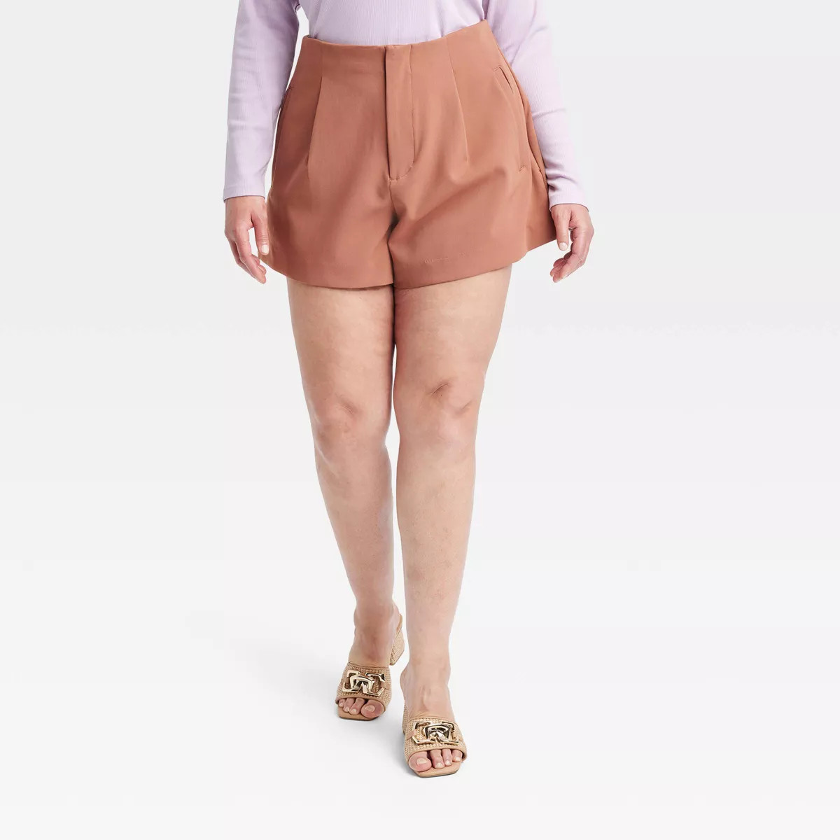 Women's High-Rise Tailored Shorts - A New Day™ | Target