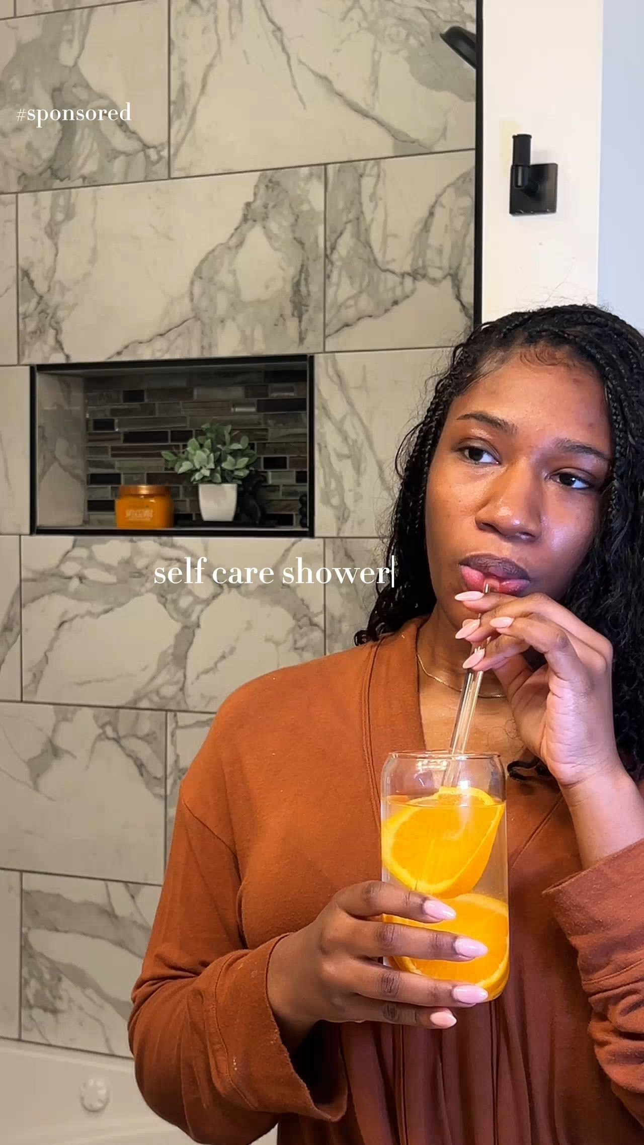 Made my shower feel like a vacation after the longest week using the Tree Hut tangerine sugar scrub 🍊 my favorite way to reset lately. 

 #LTKSummerEdit #LTKBeauty