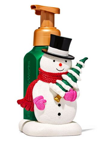 Snowman with Tree Sleeve


Gentle Foaming Soap Holder | Bath & Body Works