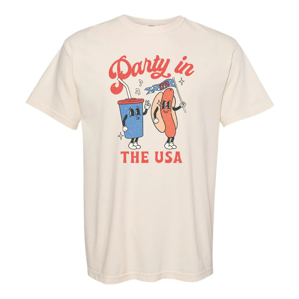 'Party In The USA' T-Shirt | United Monograms