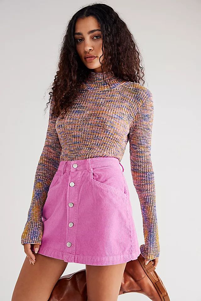 Ray Cord Mini Skirt | Free People (Global - UK&FR Excluded)