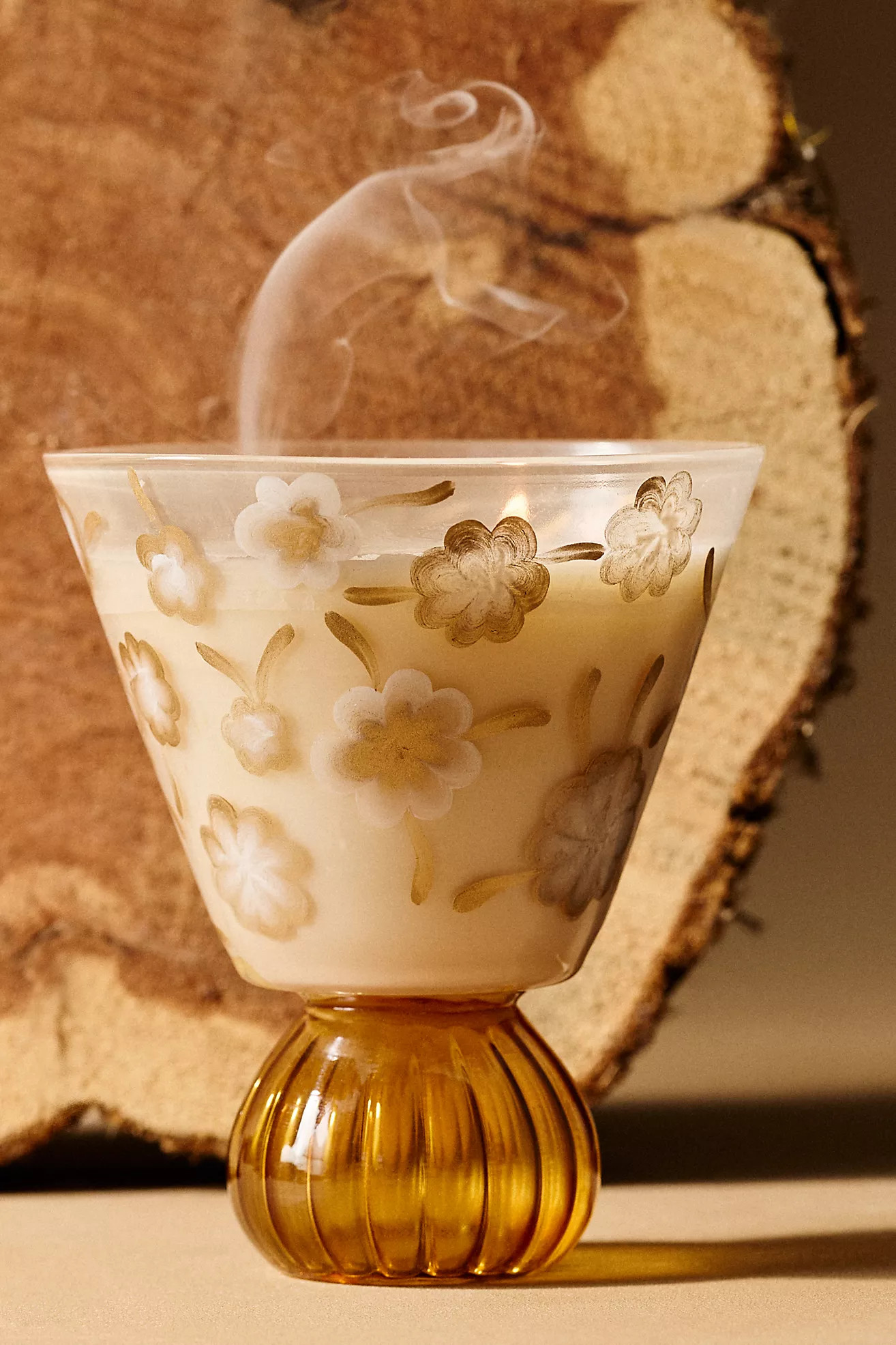 Charlotte Fruity Honeycrisp Oakwood Glass Candle | Anthropologie (US)