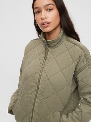 100% Recycled Quilted Jacket | Gap (US)