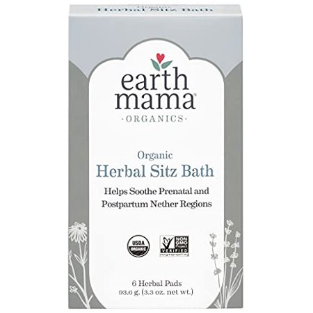 Earth Mama Organic Herbal Sitz Bath 6-Count | Walmart (US)