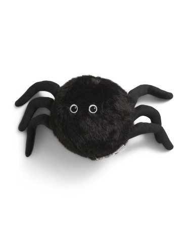 10in Spider Furball Shaped Pillow | TJ Maxx