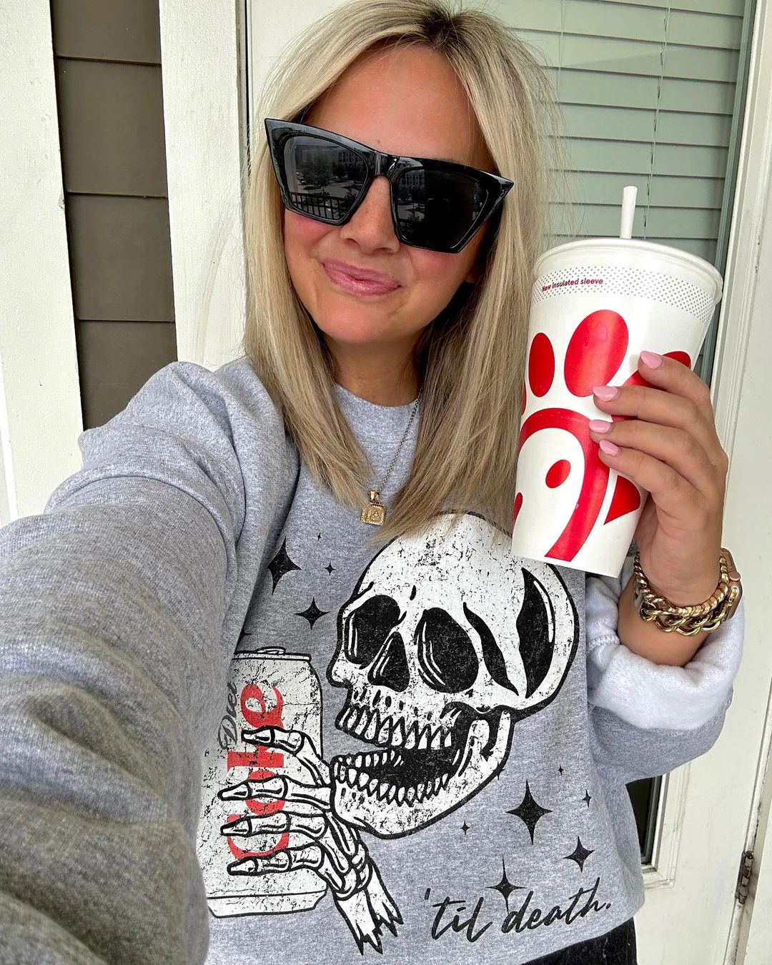 'Til Death Diet Coke' Crewneck Sweatshirt | United Monograms