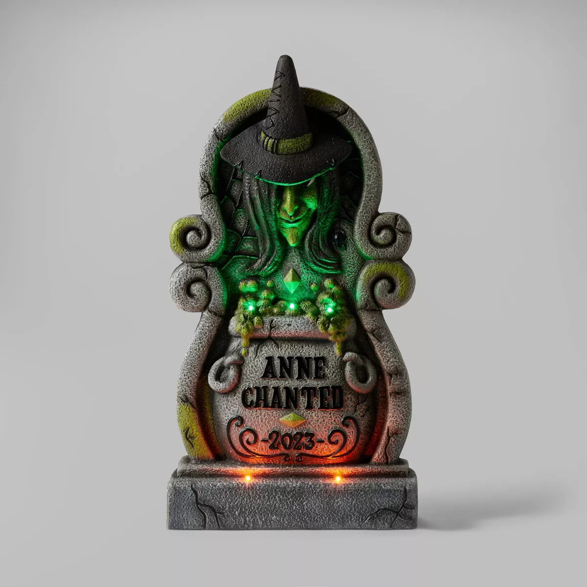 Light Up Witch Blow Mold Halloween Decorative Tombstone - Hyde & EEK! Boutique™ | Target