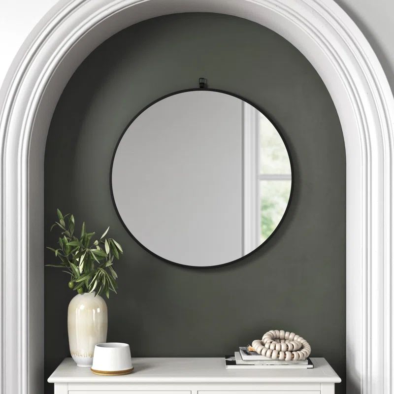 Cassie Round Wall Mirror | Wayfair North America