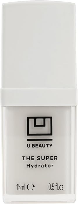 U Beauty The SUPER Hydrator - Mega-Dose Skin Hydrator and Hyaluronic Acid Moisturizing Cream with Peptides and Grapeseed Oil for Supple, Smooth, and Softer-Looking Skin For Up To 48 Hours - 0.5 fl oz | Amazon (US)