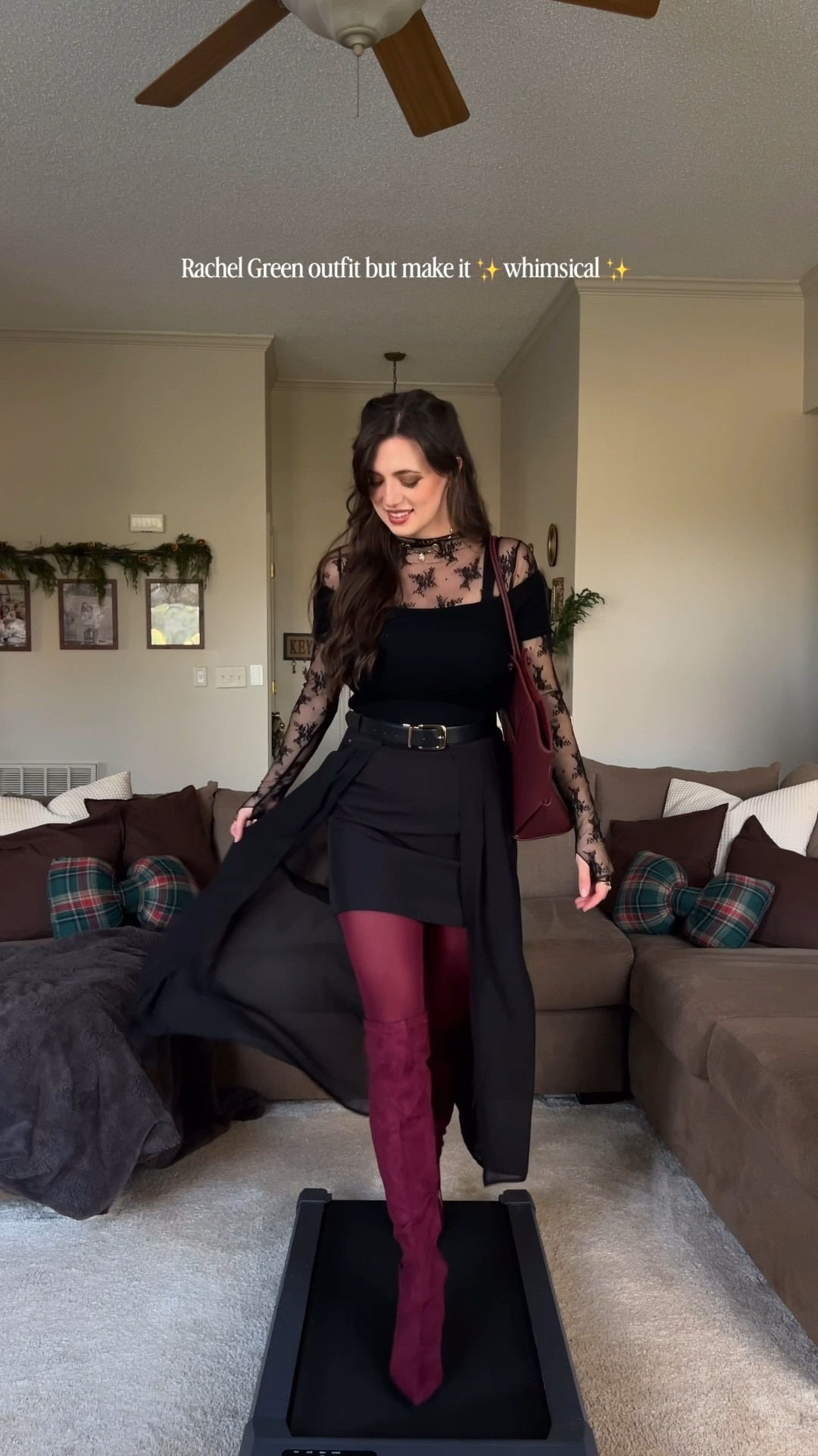 Witchy winter outfit for the whimsical girlies. 🖤❄️

Skirt is from Legacie London! 

#LTKootd #LTKgrwm #LTKSeasonal