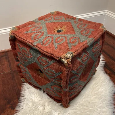 Crivello Upholstered Pouf | Wayfair North America