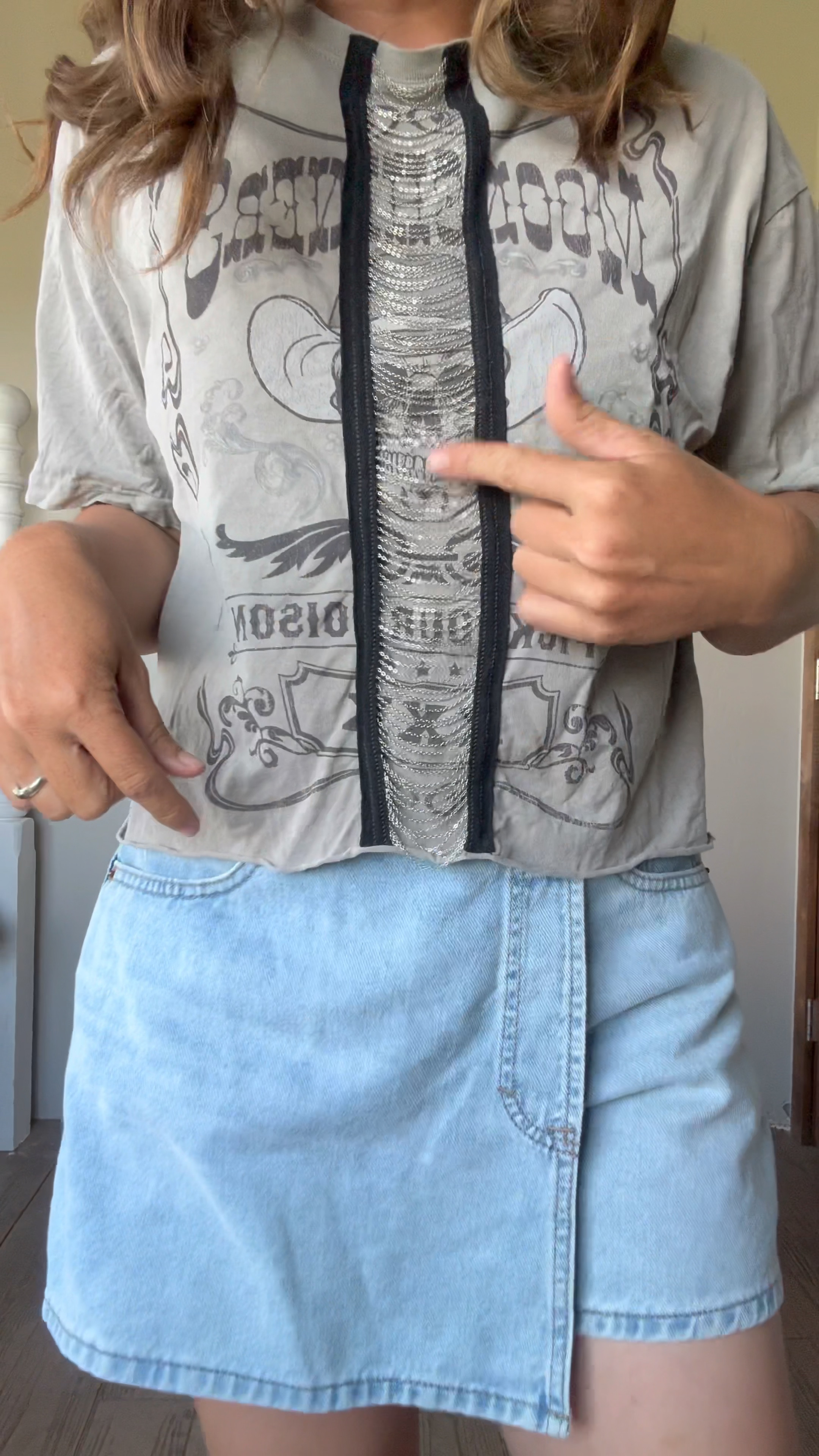 Shirt fits tts. 

Country concert, concert, fall concert, rodeo style, rodeo outfit, boots, cowboy boots, western boots, skort, graphic tee, trucker hat, trucker hat outfit 

#LTKSeasonal #LTKFindsUnder50