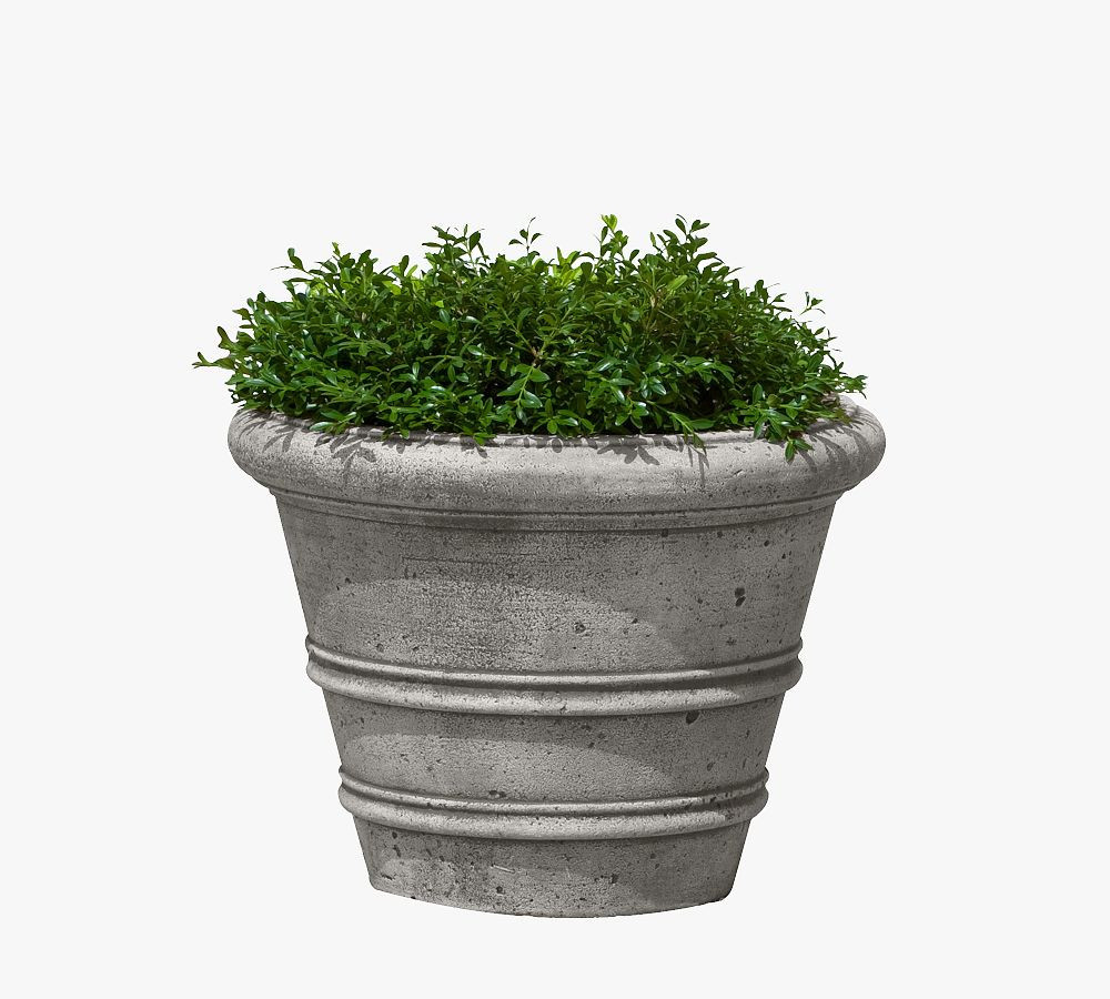 Reagan Cast Stone Planter, 11""H | Pottery Barn (US)