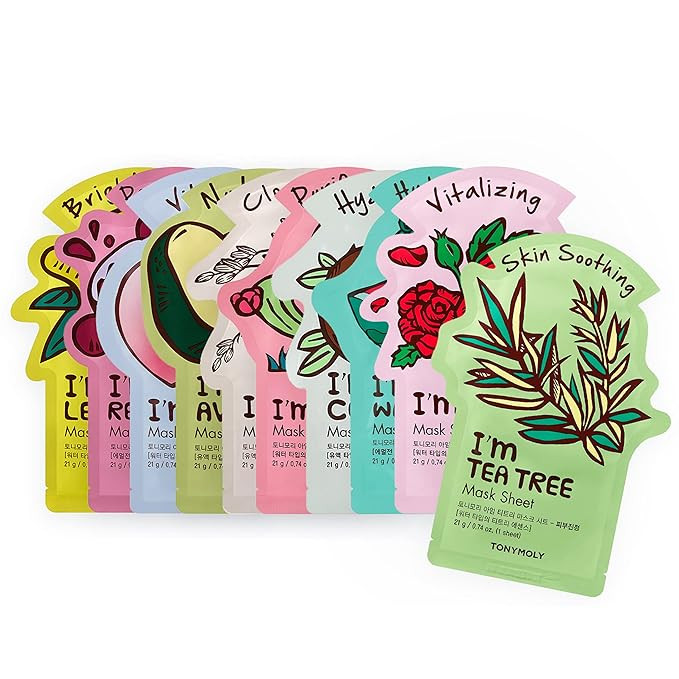 TONYMOLY I'm Real Sheet Mask, Pack of 10 | Amazon (US)