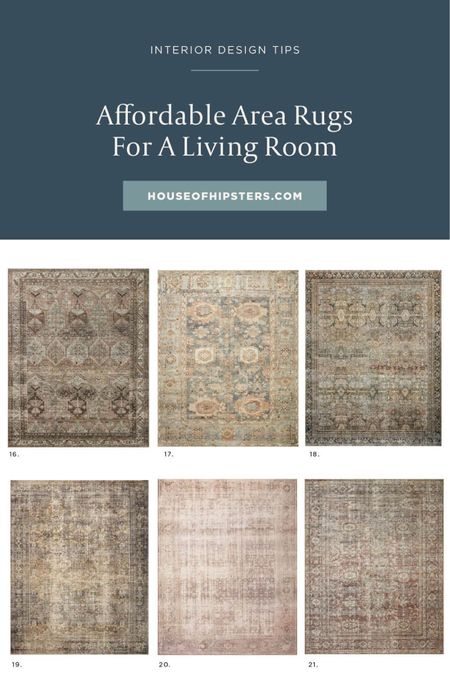 Affordable area rugs for your living room 

#LTKhome