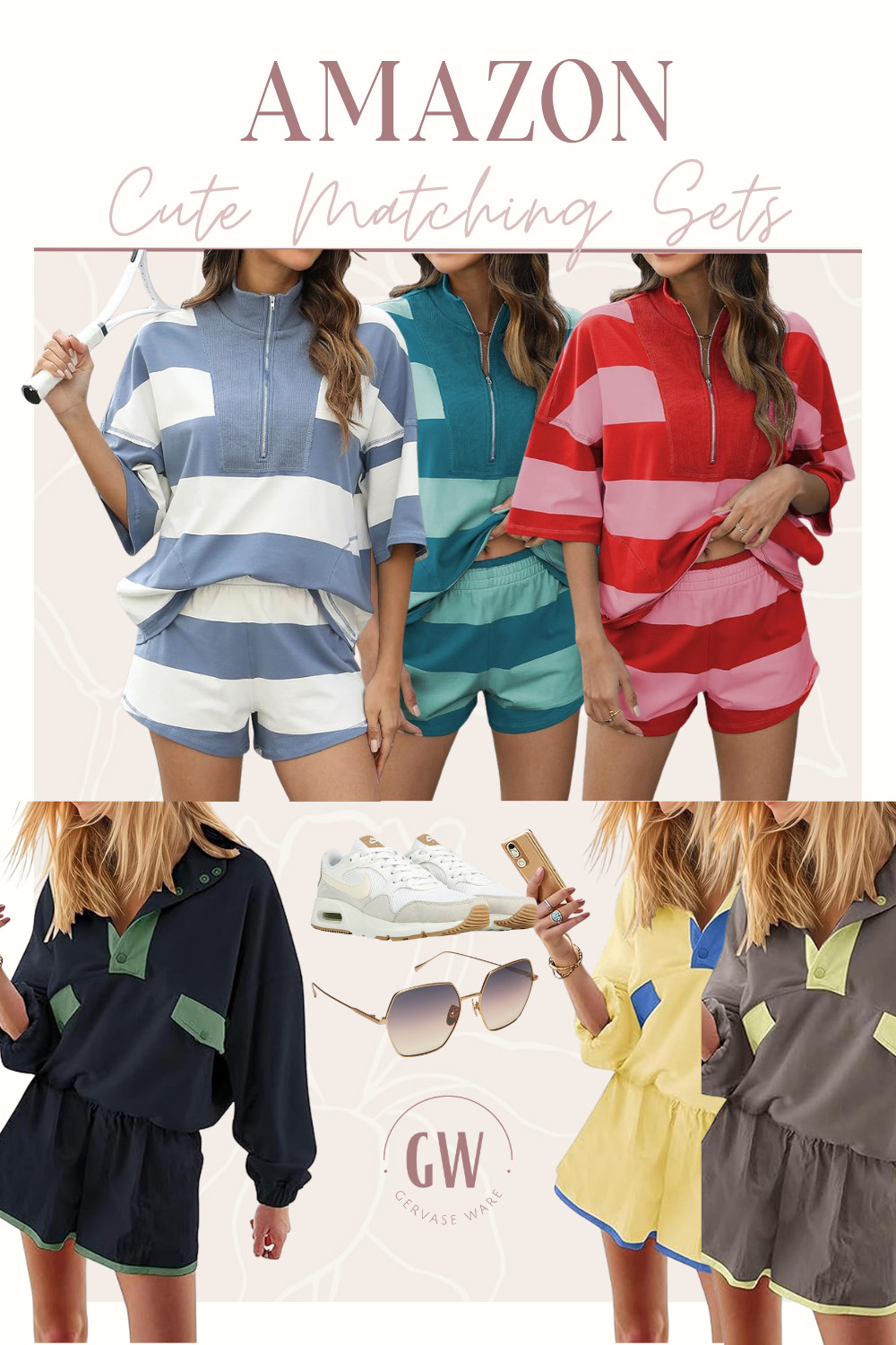 Amazon cute matching sets ✨👗 You’re going to want to wear these on repeat, they’re just too good! 

 #LTKgrwm #LTKootd #LTKmomlife
