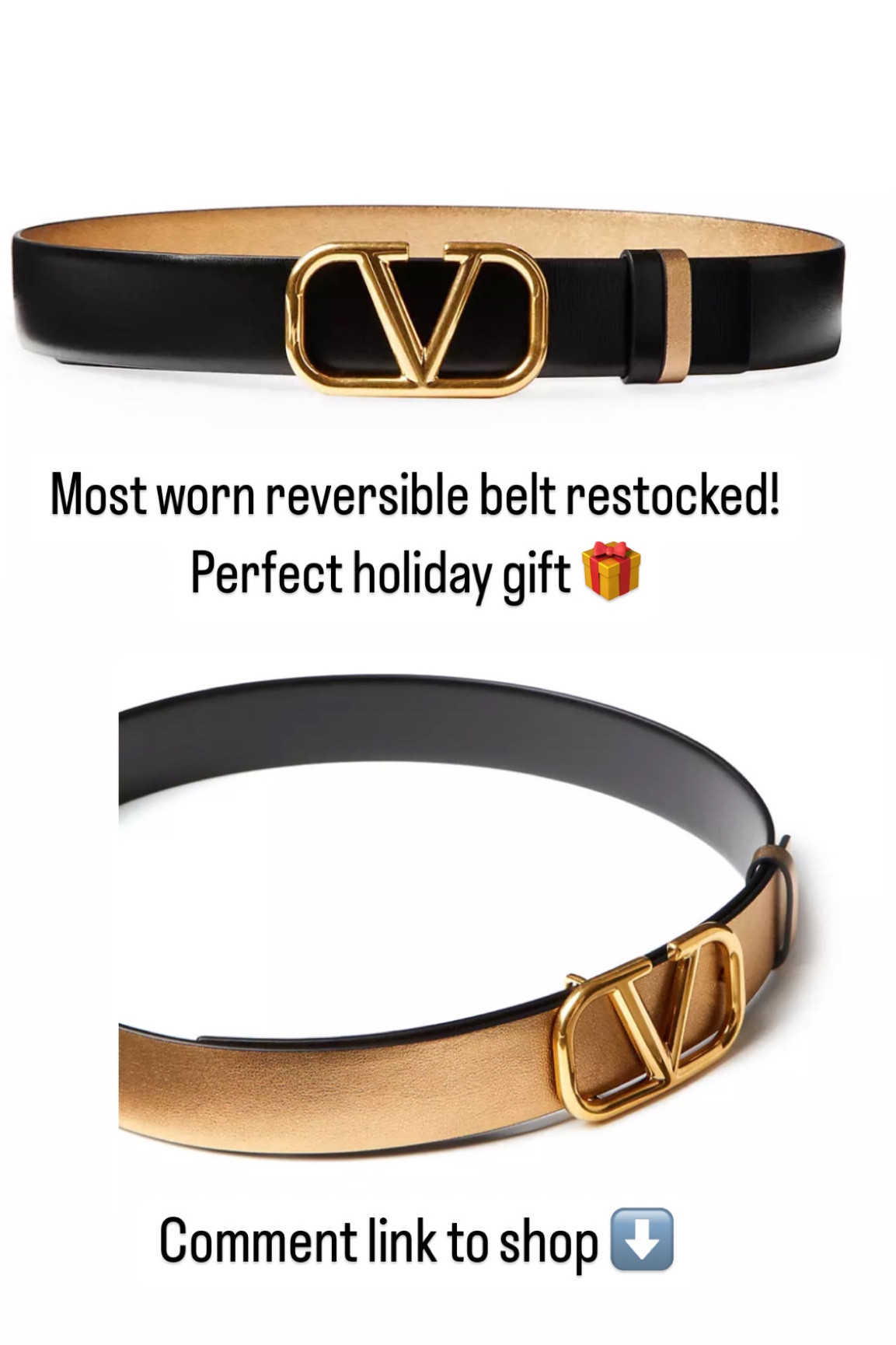 My belt restocked 

#LTKHoliday #LTKover40 #LTKGiftGuide