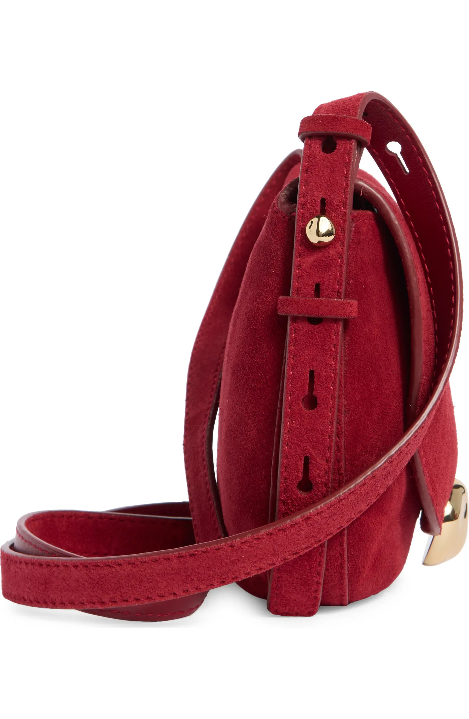 The Small Dakota Suede Saddle Bag | Nordstrom