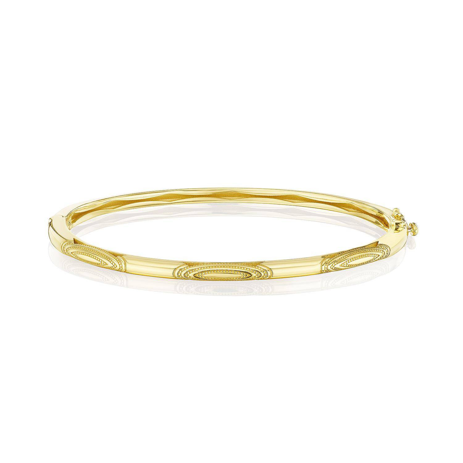 Bangle, Pulse Milgrain, 3mm | Tacori