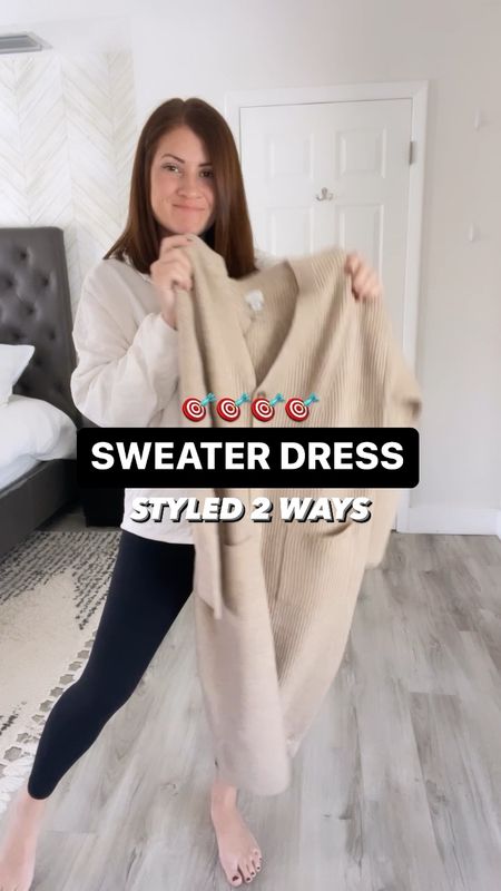 Sweater Dress | Target | Styled 2 Ways

#LTKstyletip #LTKSeasonal #LTKunder50